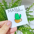 Kaktus-Katze - Masu Pin