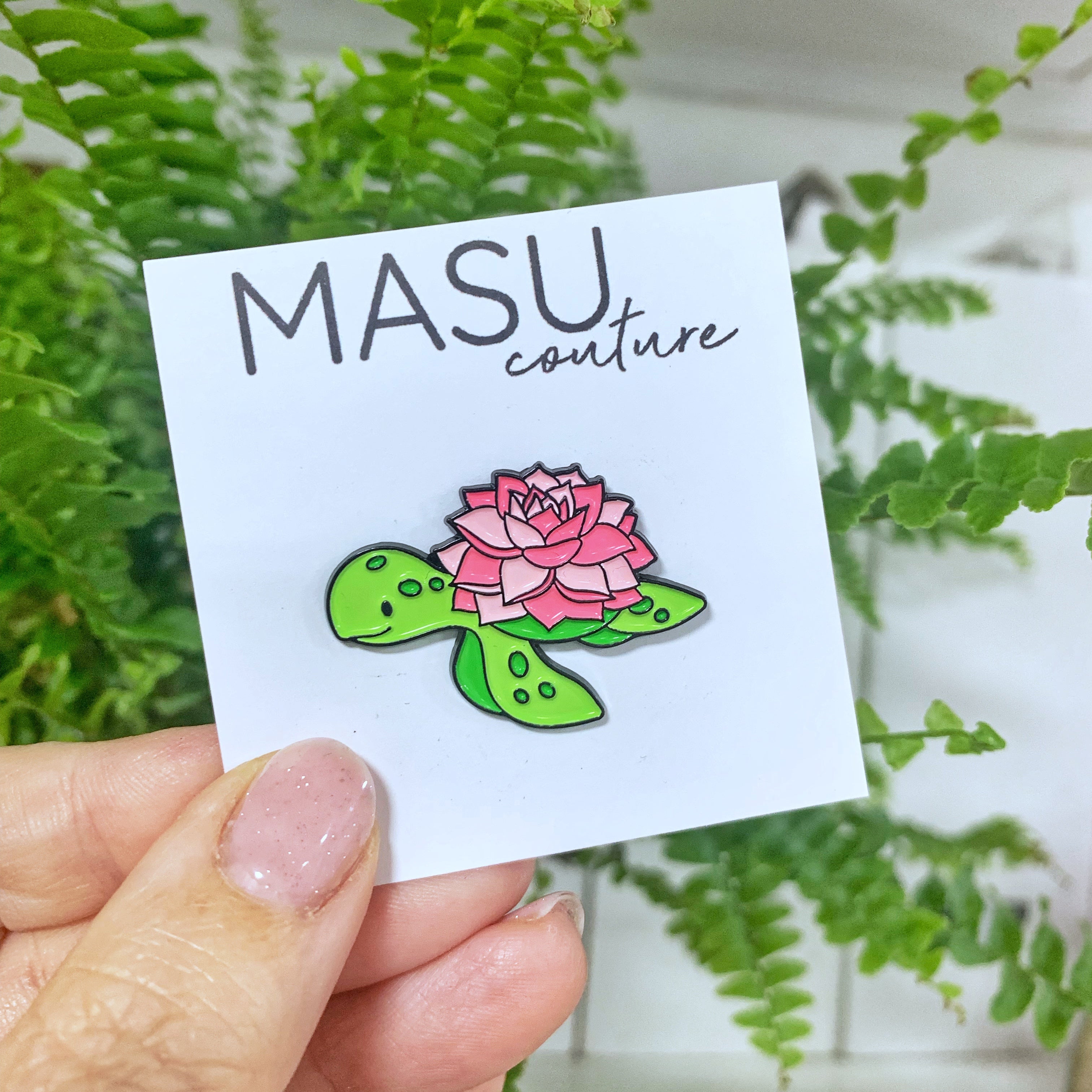 Vintage-Schildkröte - Masu Pin