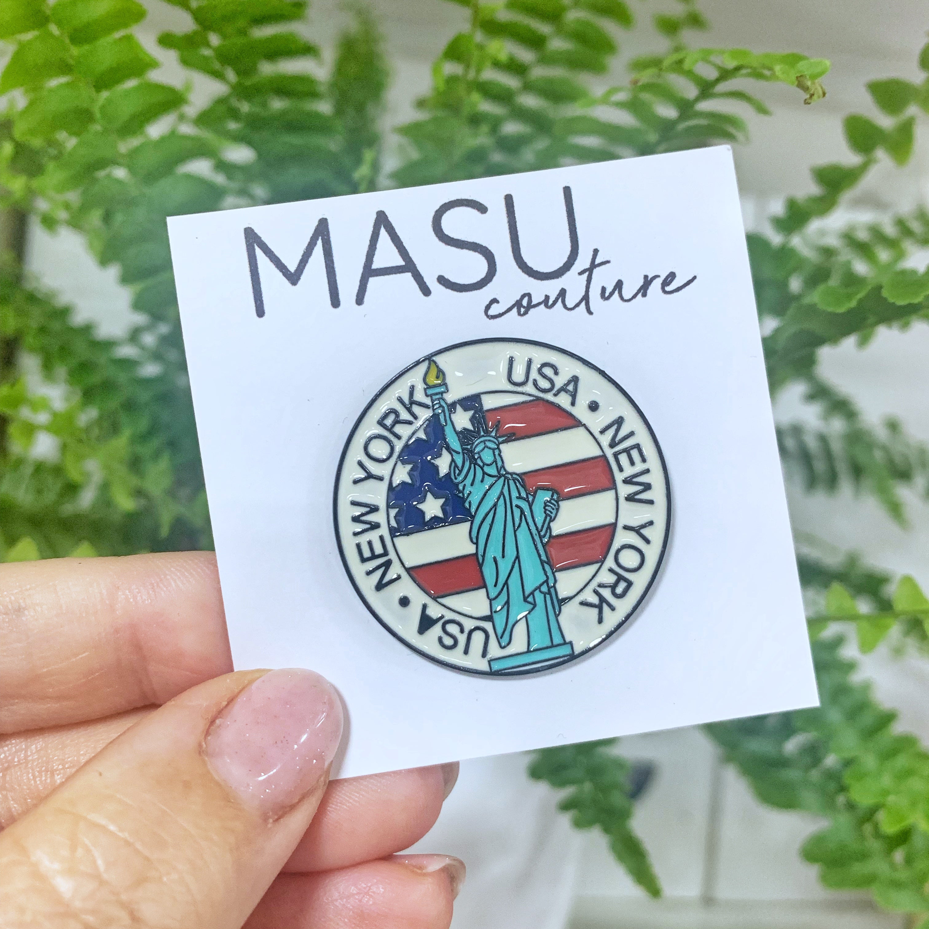 New York, New York: Lady Liberty - Masu Pin