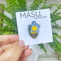 "Camping-Liebe" Retro-Herz - Masu Pin