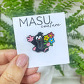 "Der kleine Maulwurf" mit Blume - Masu Pin
