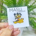 Retro Buddies: Mickey & Pluto - Masu Pin