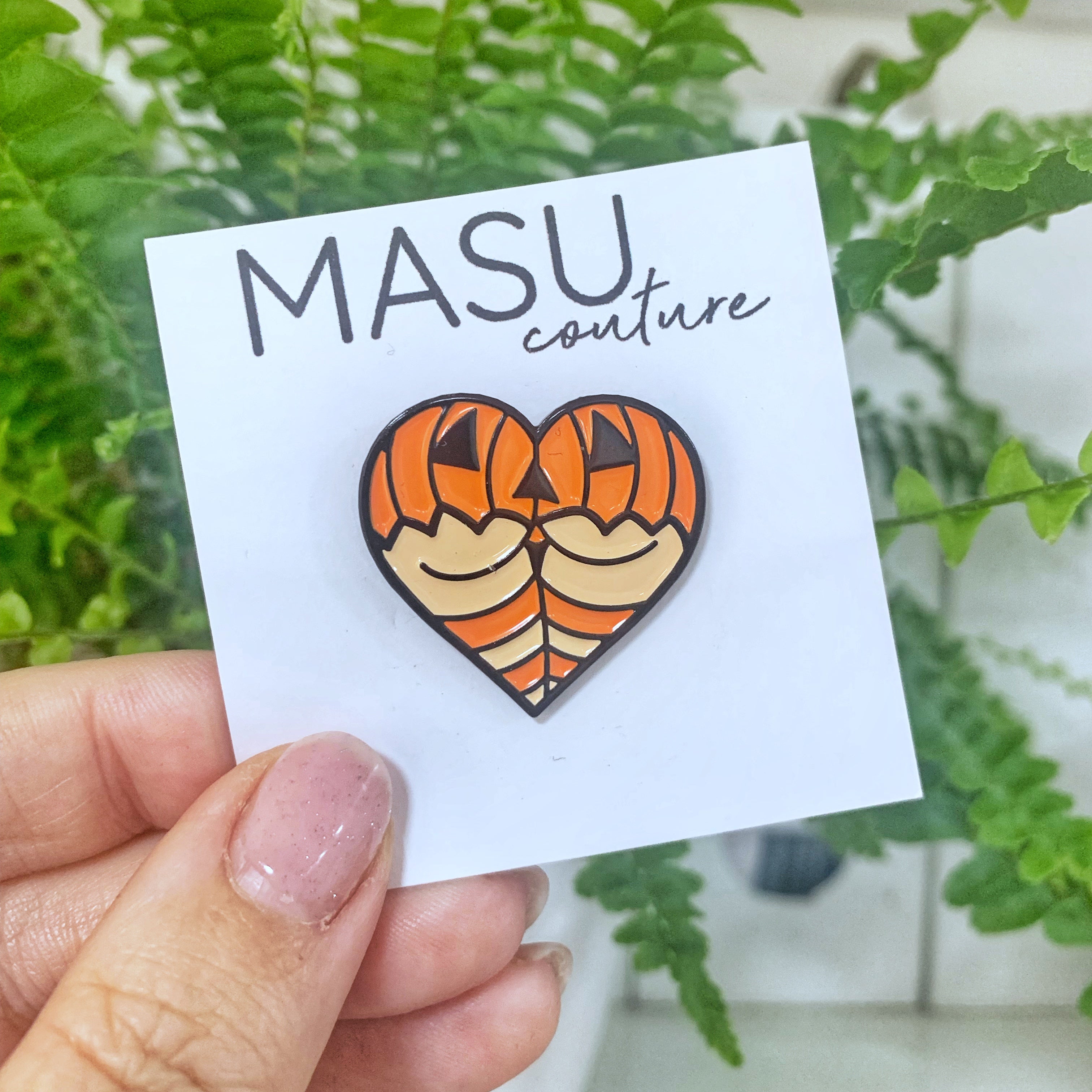 Halloween-Herz - Masu Pin