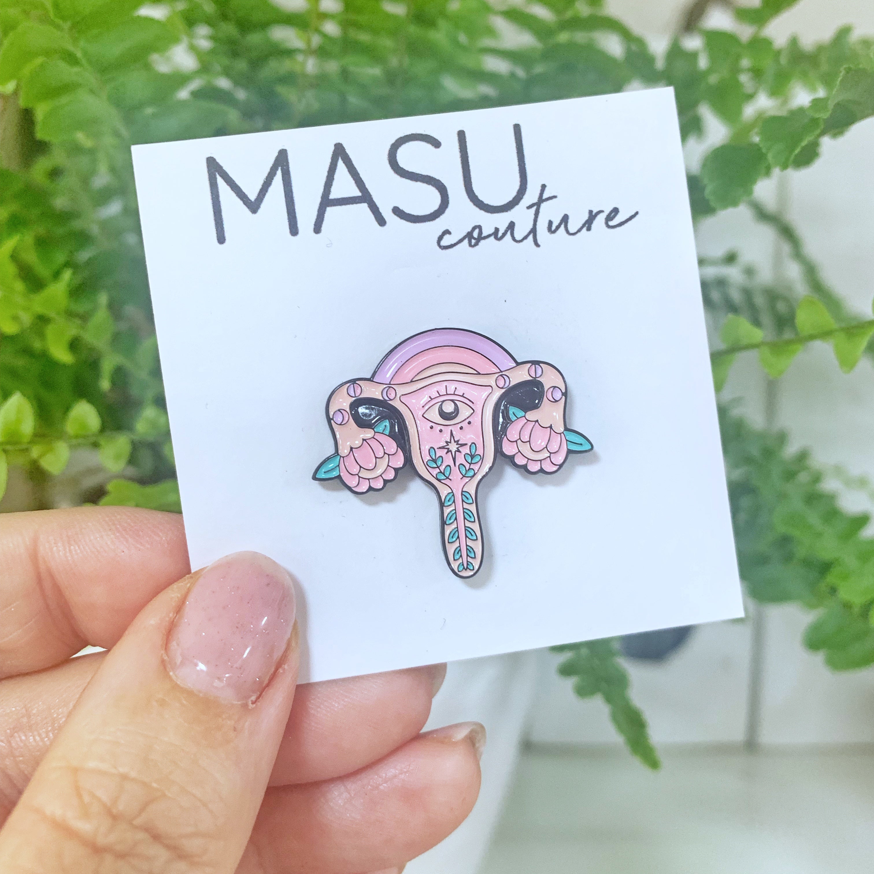 Florale Uterus-Power - Masu Pin