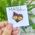 "Devil's Love" Retro-Teufelsherz - Masu Pin