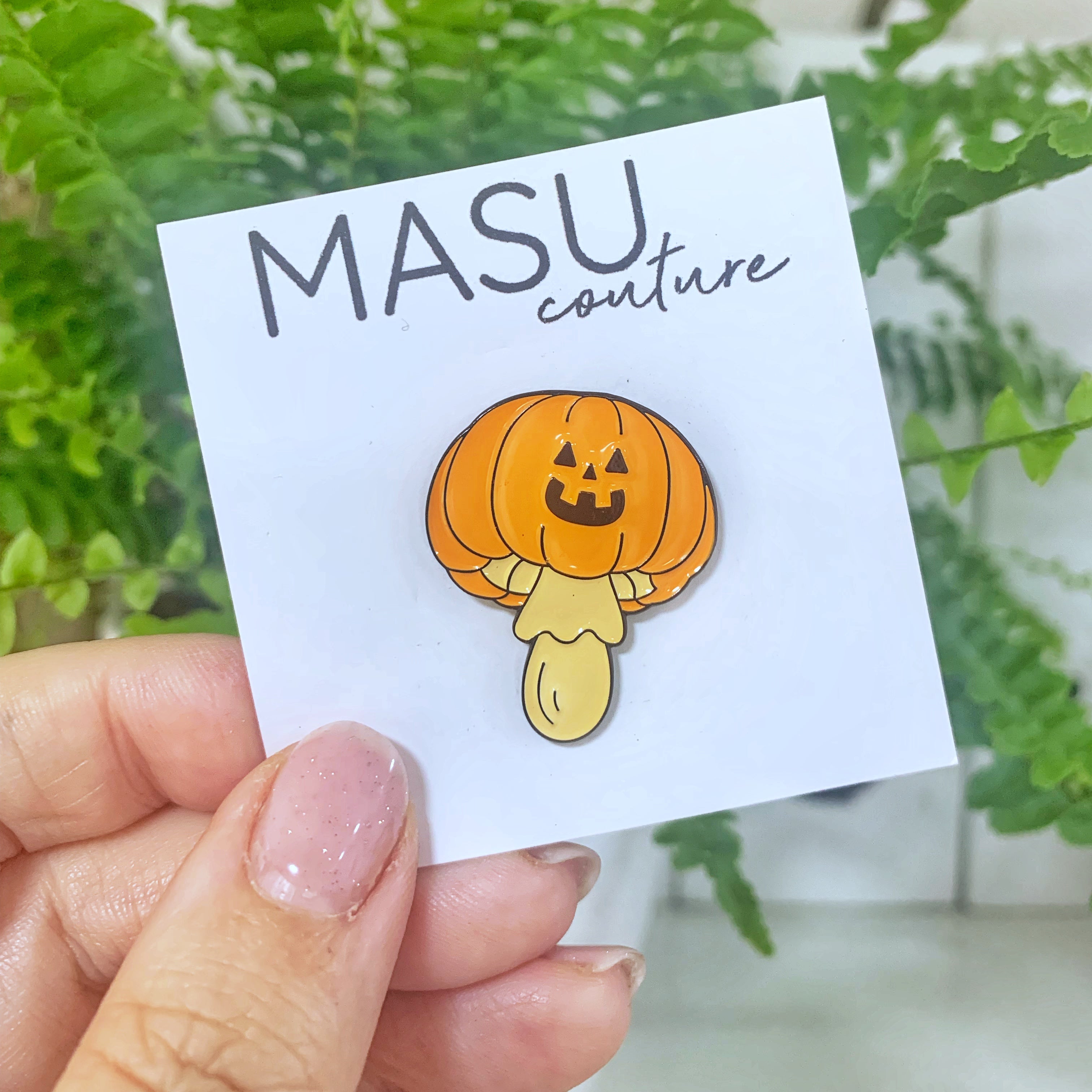 "Spooky Spores" Halloween-Pilz - Masu Pin