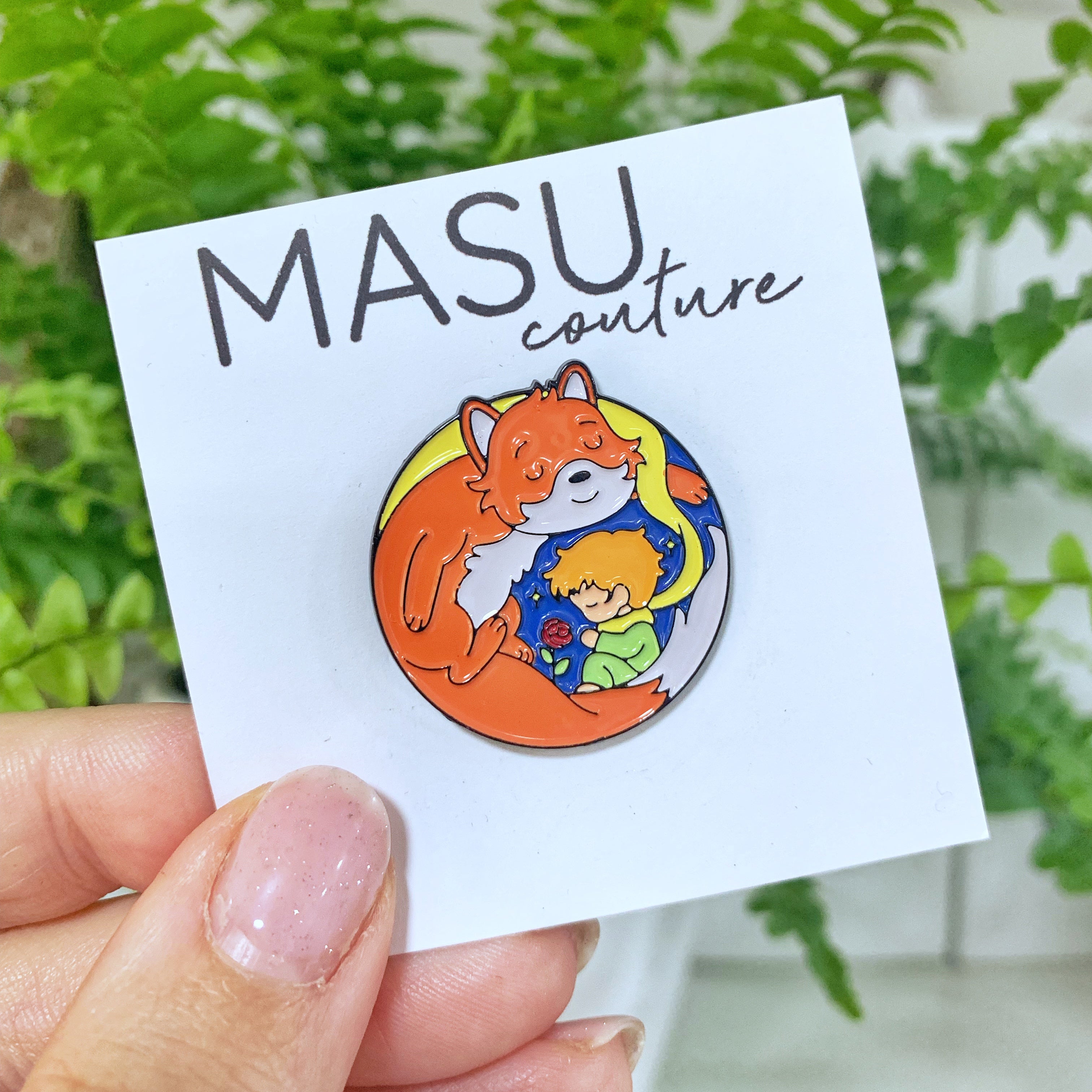 "Der kleine Prinz & Fuchs" Intergalaktische Freundschaft - Masu Pin