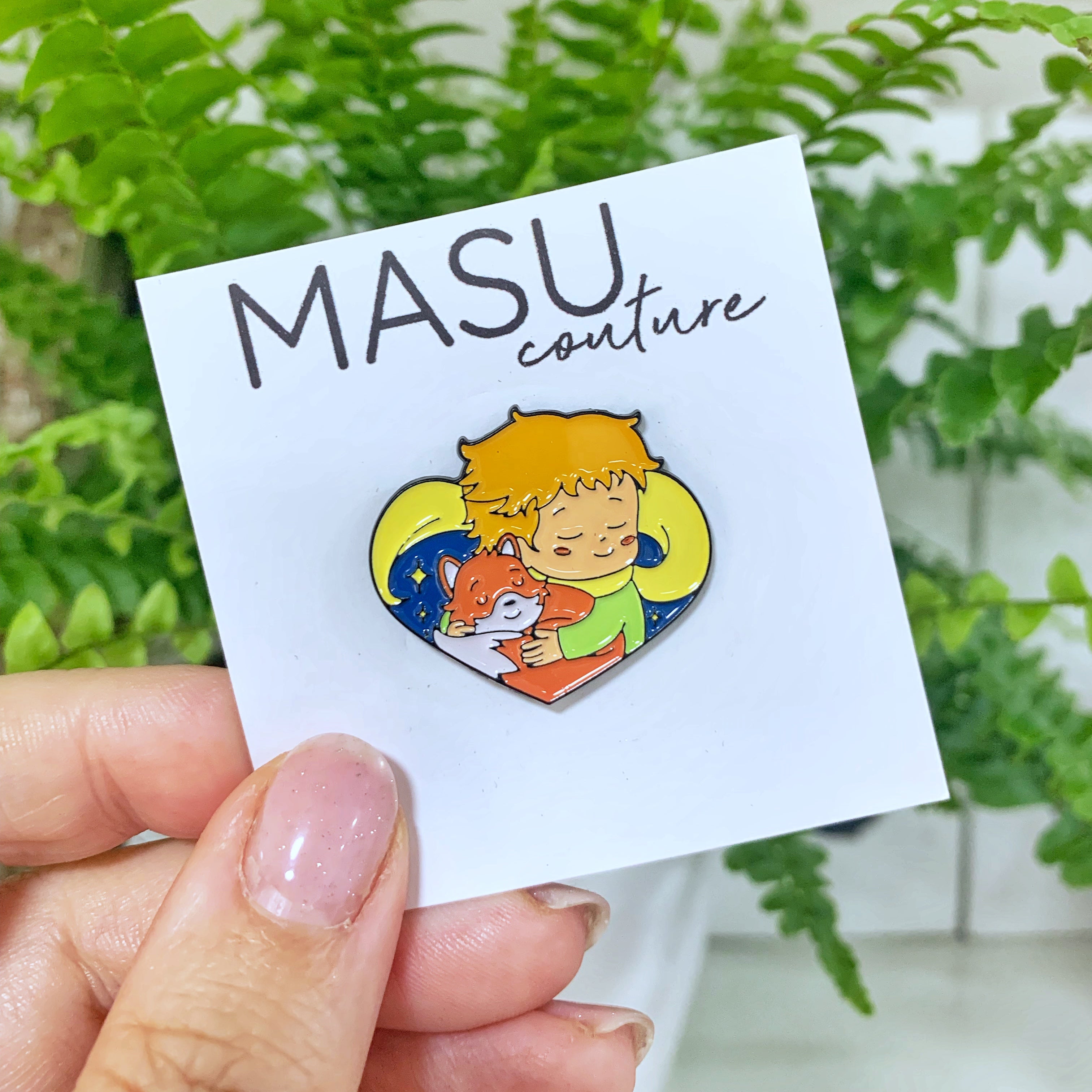 "Der kleine Prinz & Fuchs" Intergalaktische Freundschaft - Masu Pin