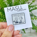 "My Anxieties Have Anxieties" Charlie Brown Peanuts - Masu Pin