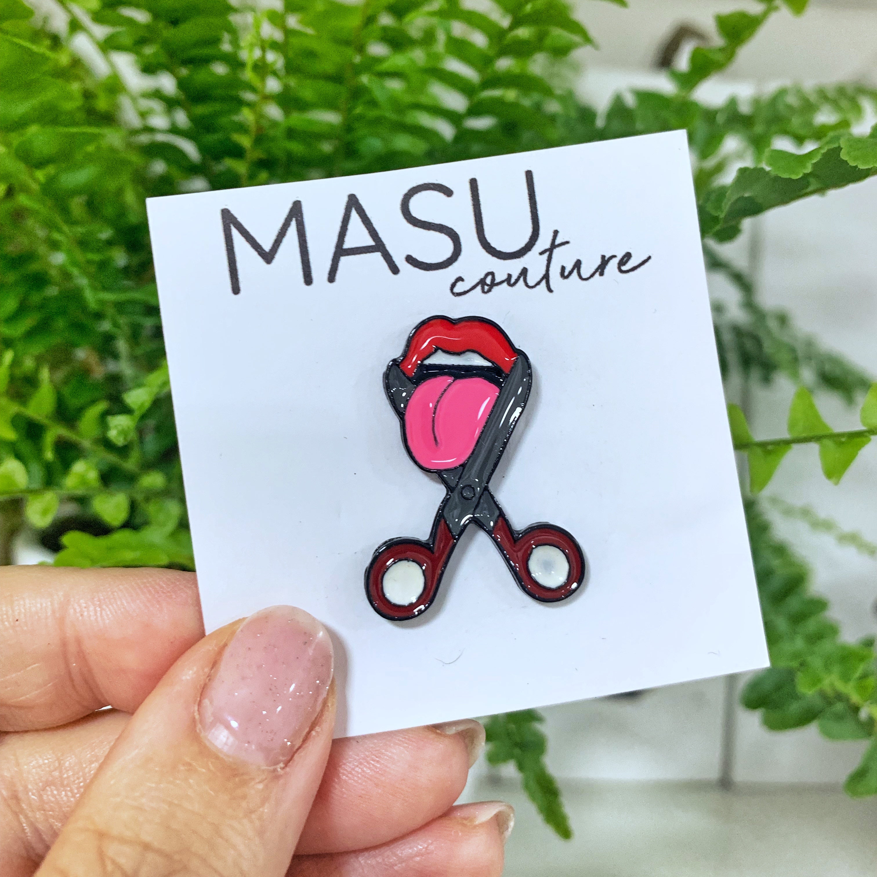 "Sharp Tongue" Schere & Zunge - Masu Pin