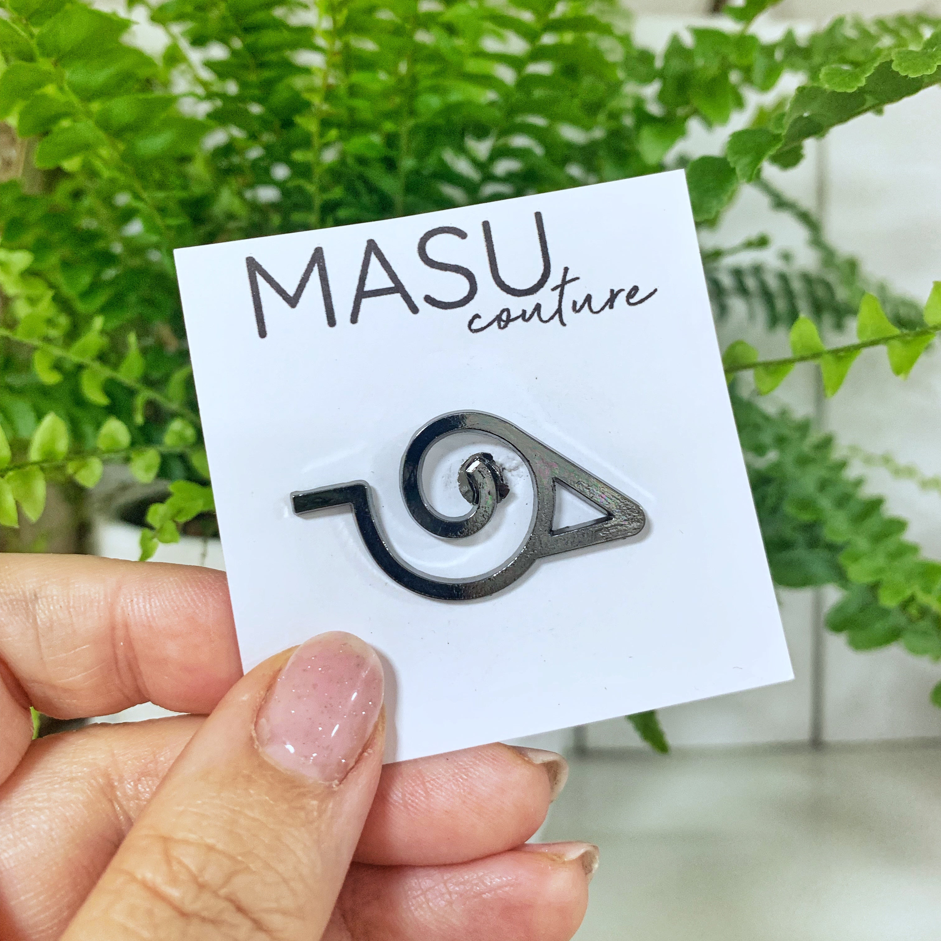 "Hidden Leaf" Konoha Symbol Naruto - Masu Pin