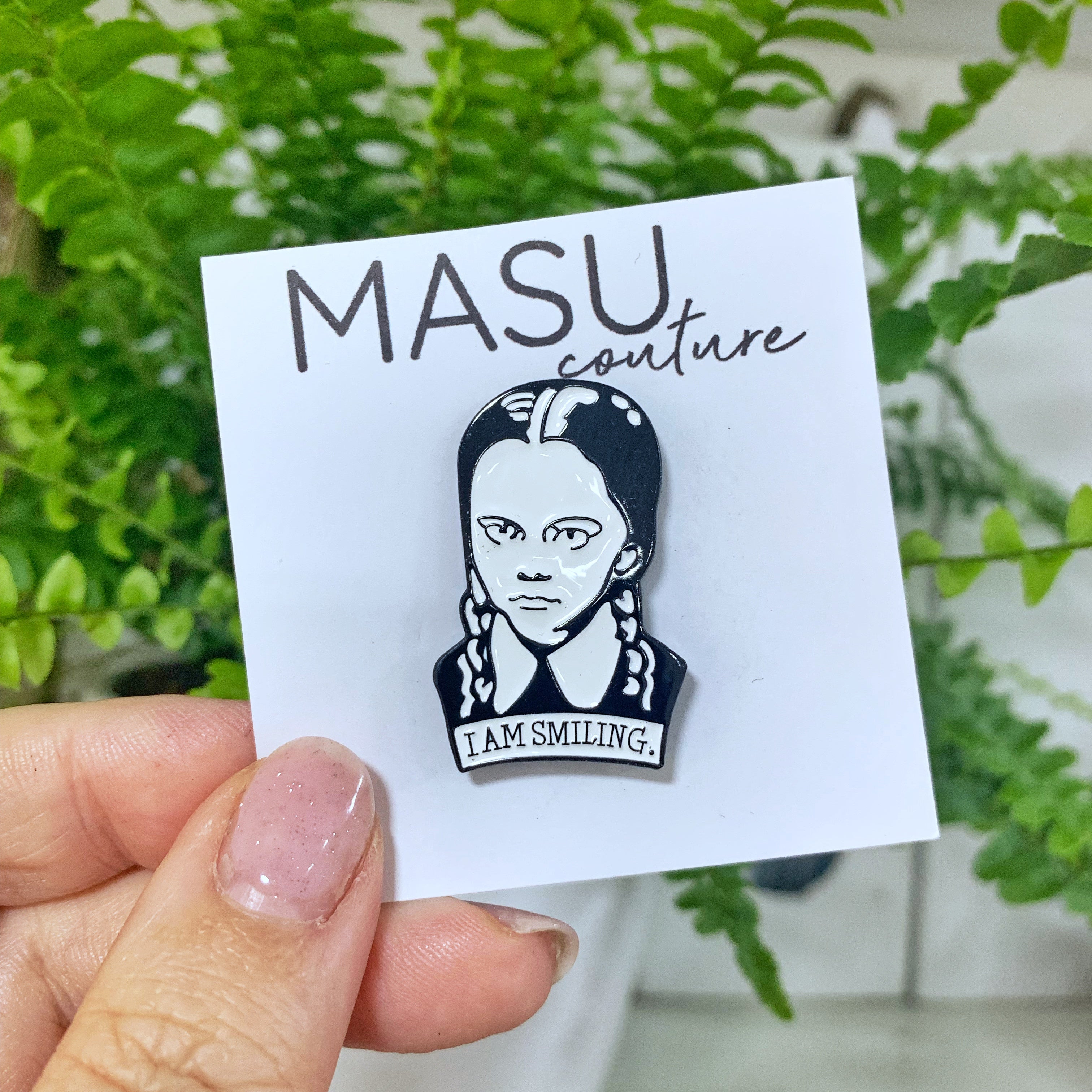 I am smiling - Masu Pin