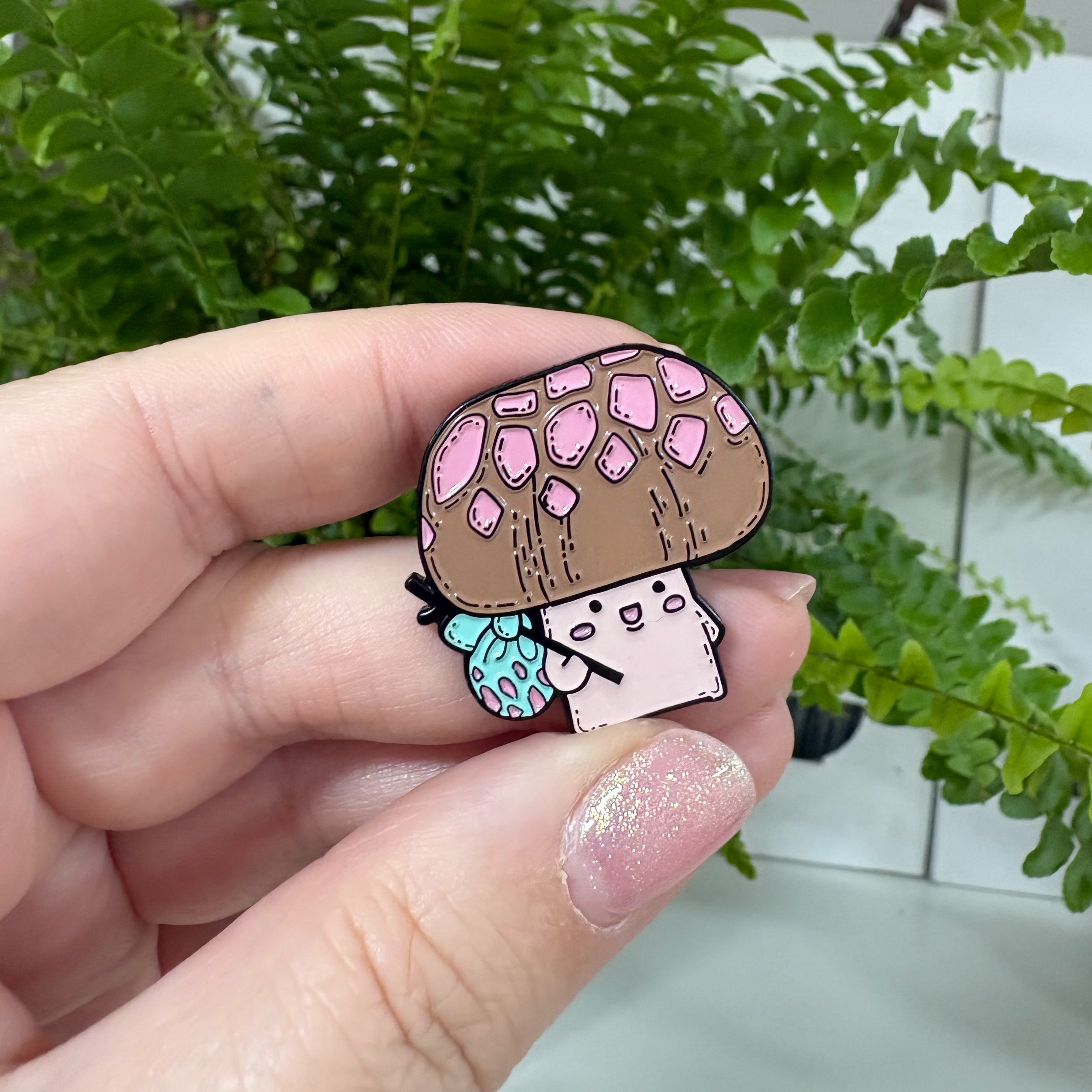 "Reisender Pilz" Pilz mit Bündel - Masu Pin