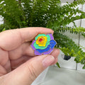 "Regenbogenrose" Bunte Rose - Masu Pin