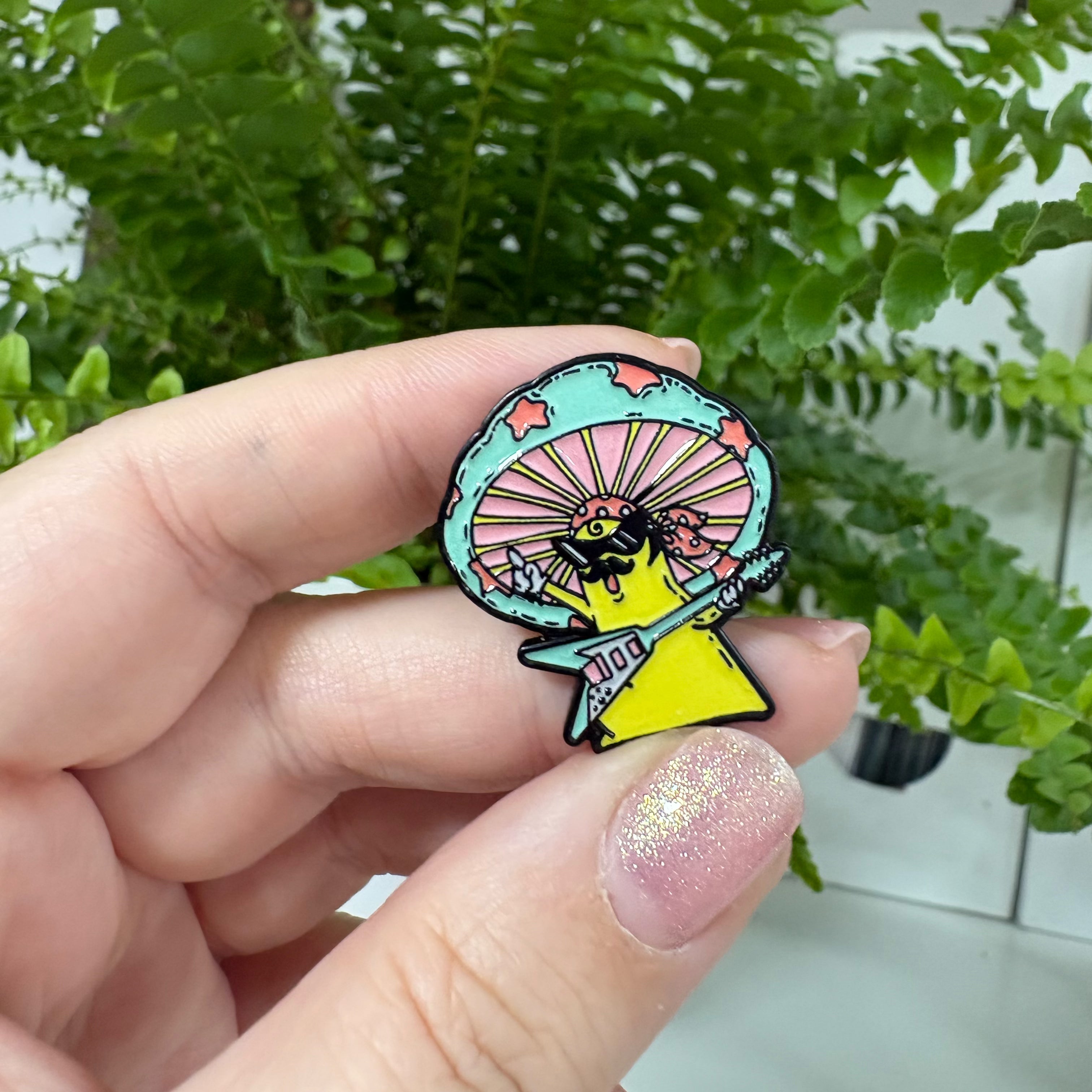 "Rockstar-Pilz" Rocker-Pilz - Masu Pin