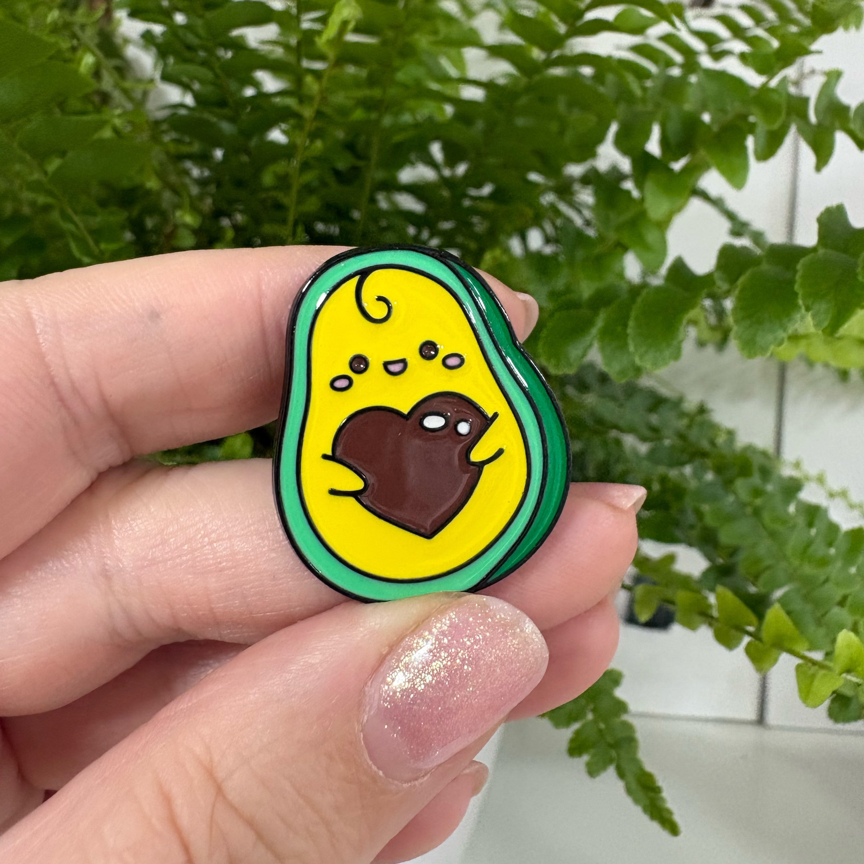 "Gute Laune Avocado" Fröhliche Avocado - Masu Pin