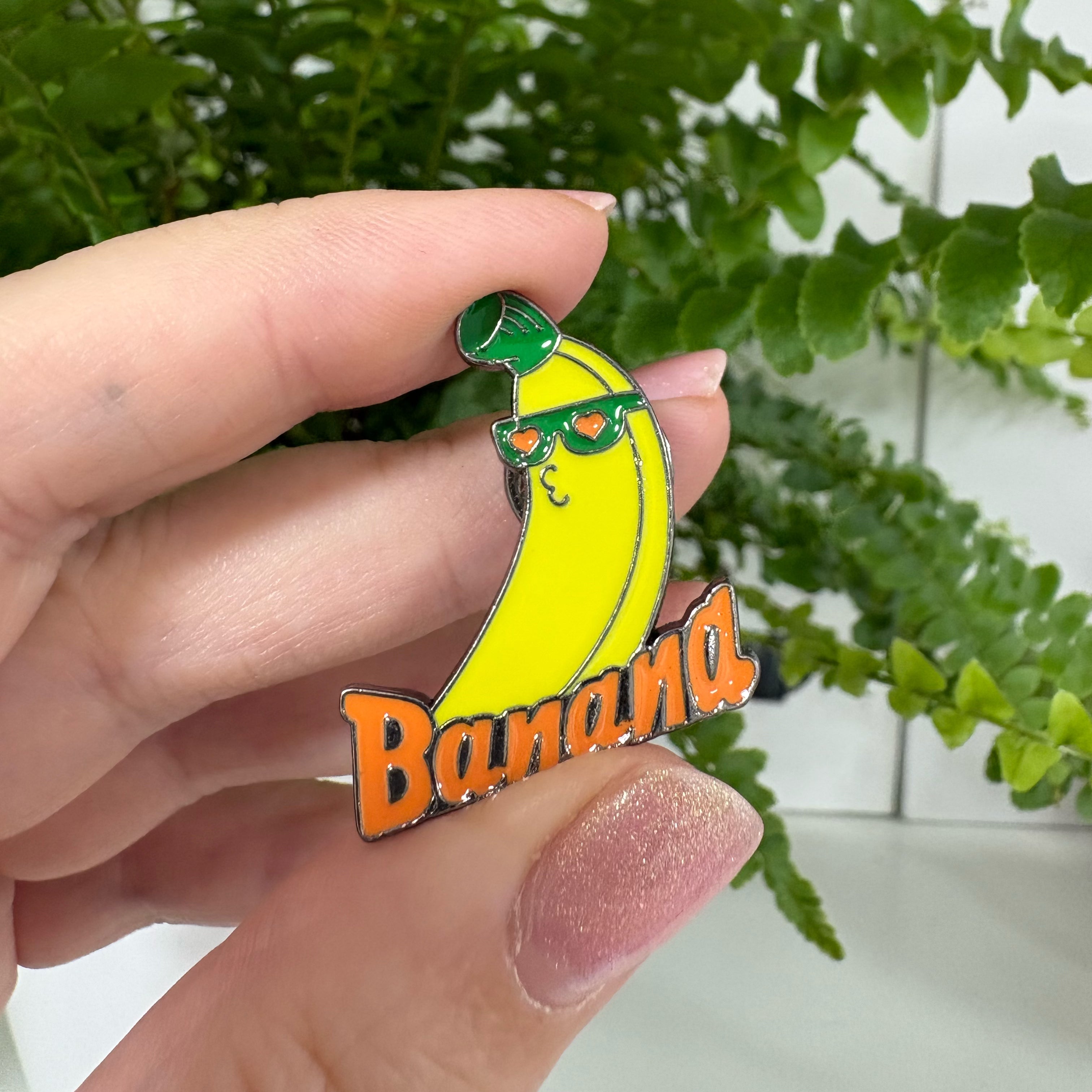 "Coole Banane" Banane mit Sonnenbrille – Masu Pin