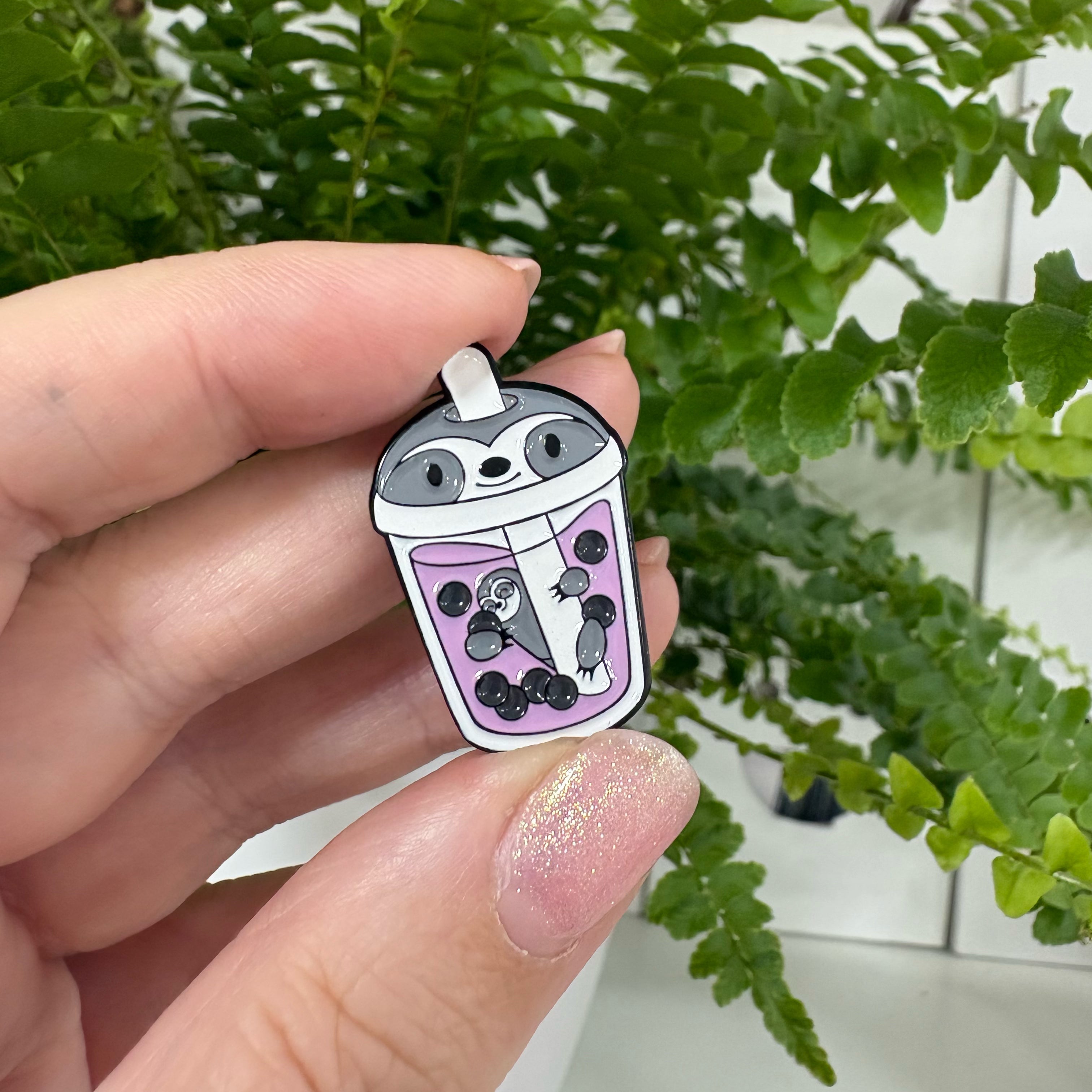 "Faultier Bubble Tea" – Masu Pin
