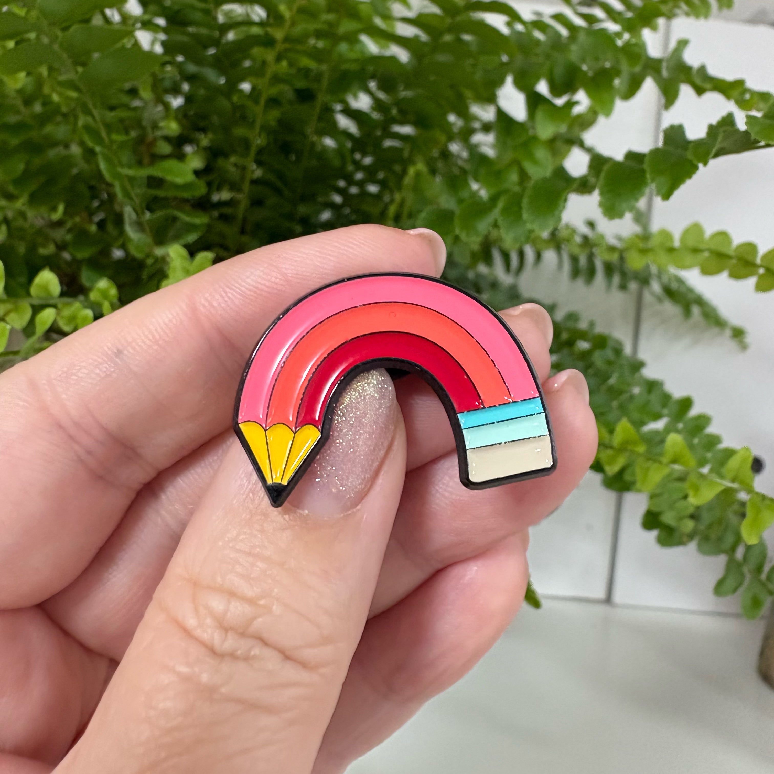 "Schräger Regenbogen-Stift" – Masu Pin