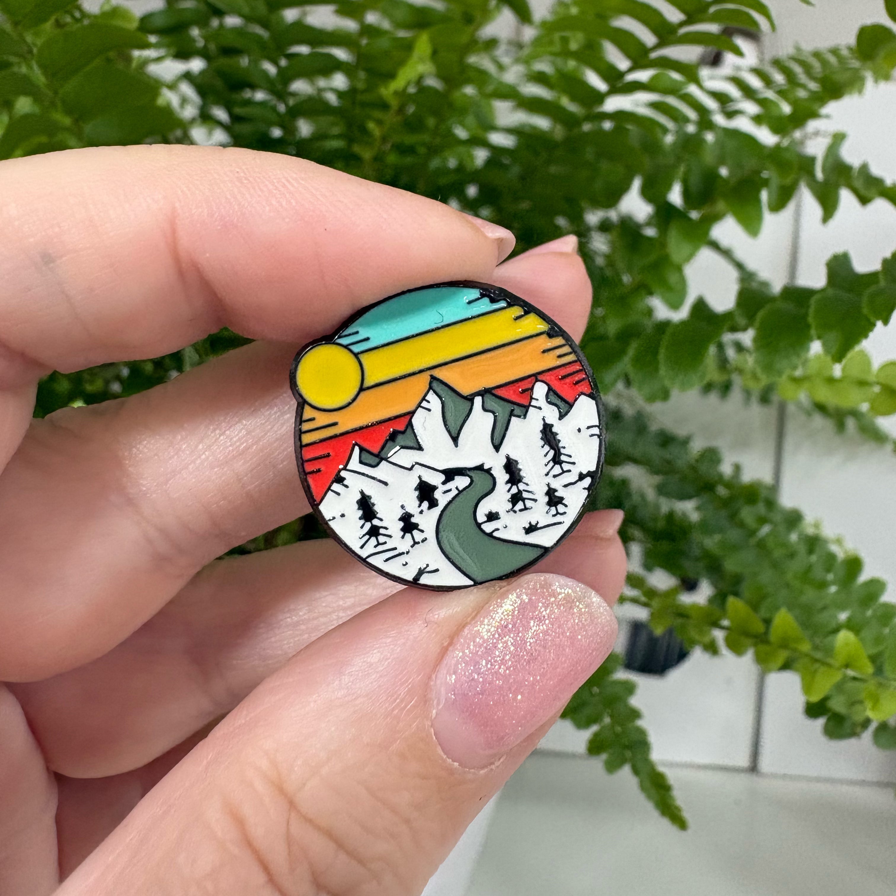"Berglandschaft" – Masu Pin