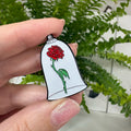 "Die Rose unter der Glasglocke" (Die Schöne und das Biest) – Masu Pin