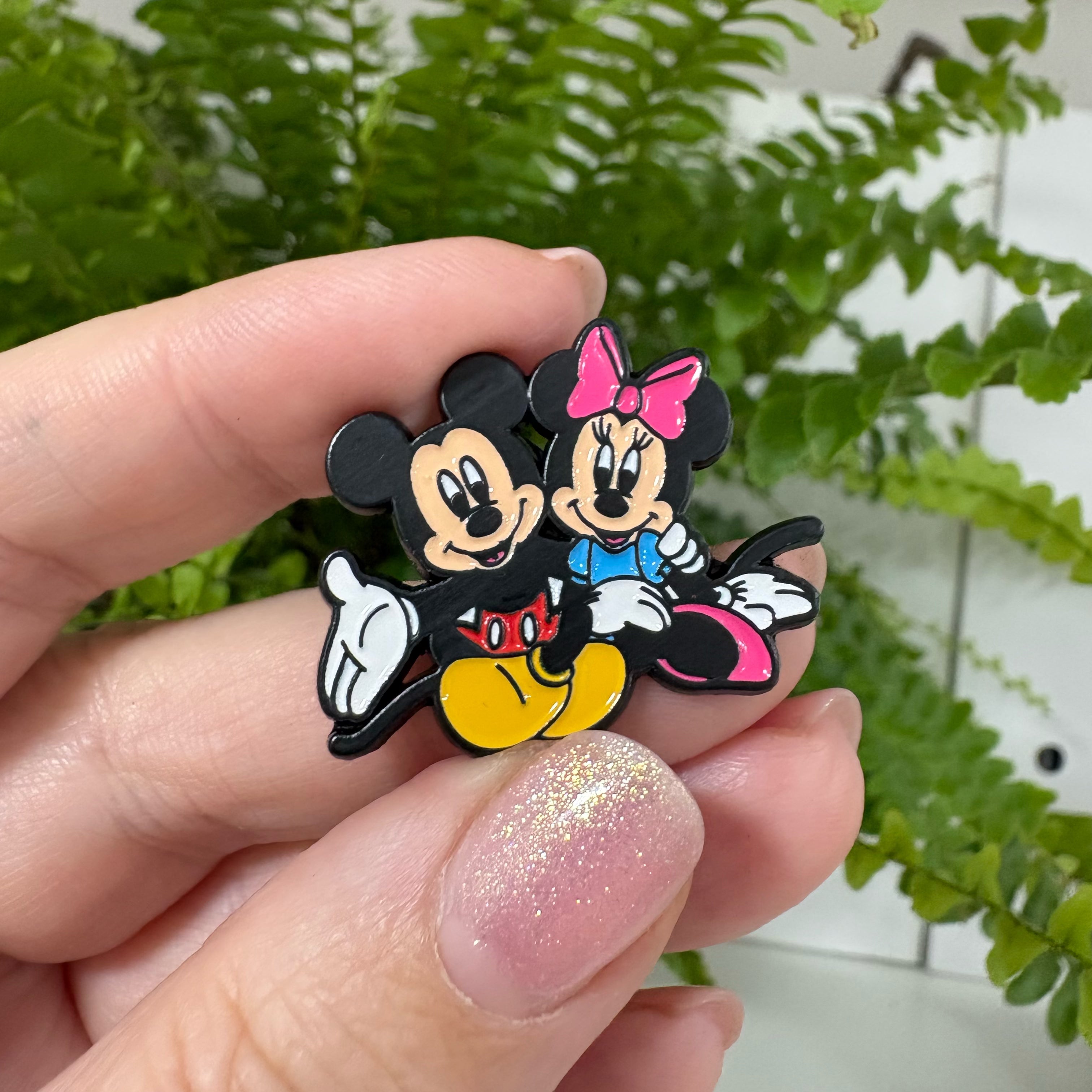 "Minnie und Micky Maus" – Masu Pin