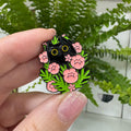 "Katze mit Blumen" – Masu Pin