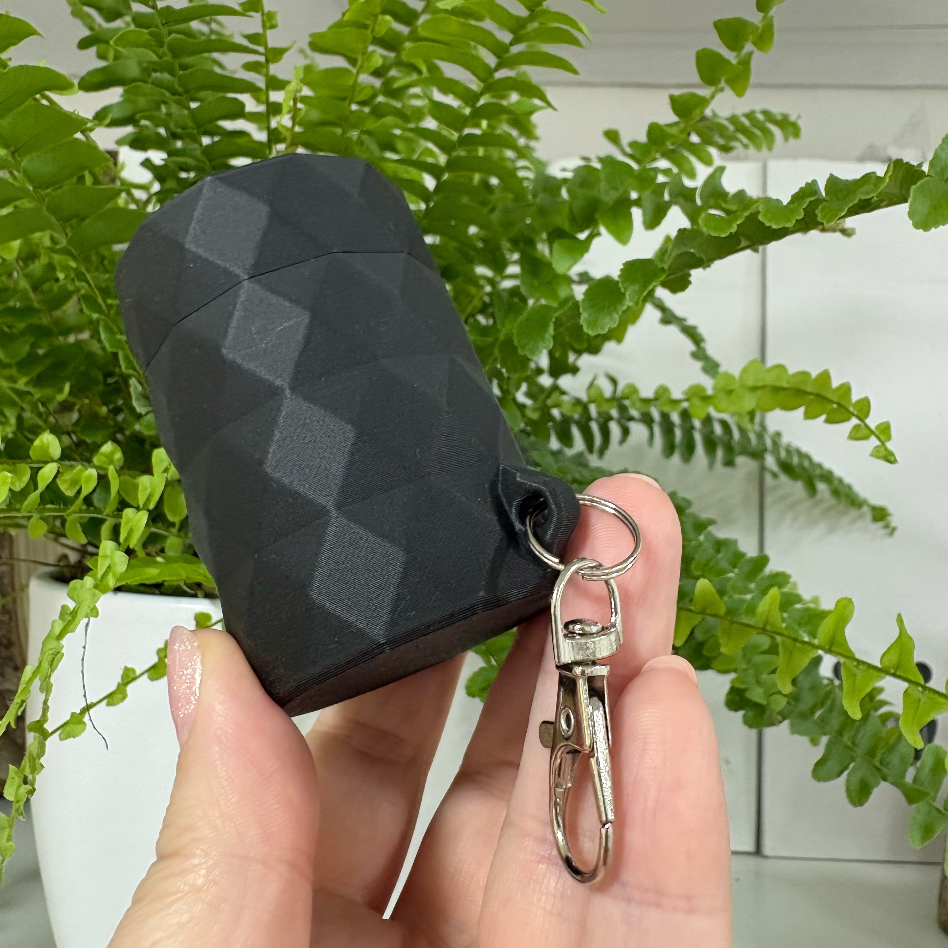 MASU Kotbeutelspender | Geometrischer Premium Gassitüten-Halter - Schwarz