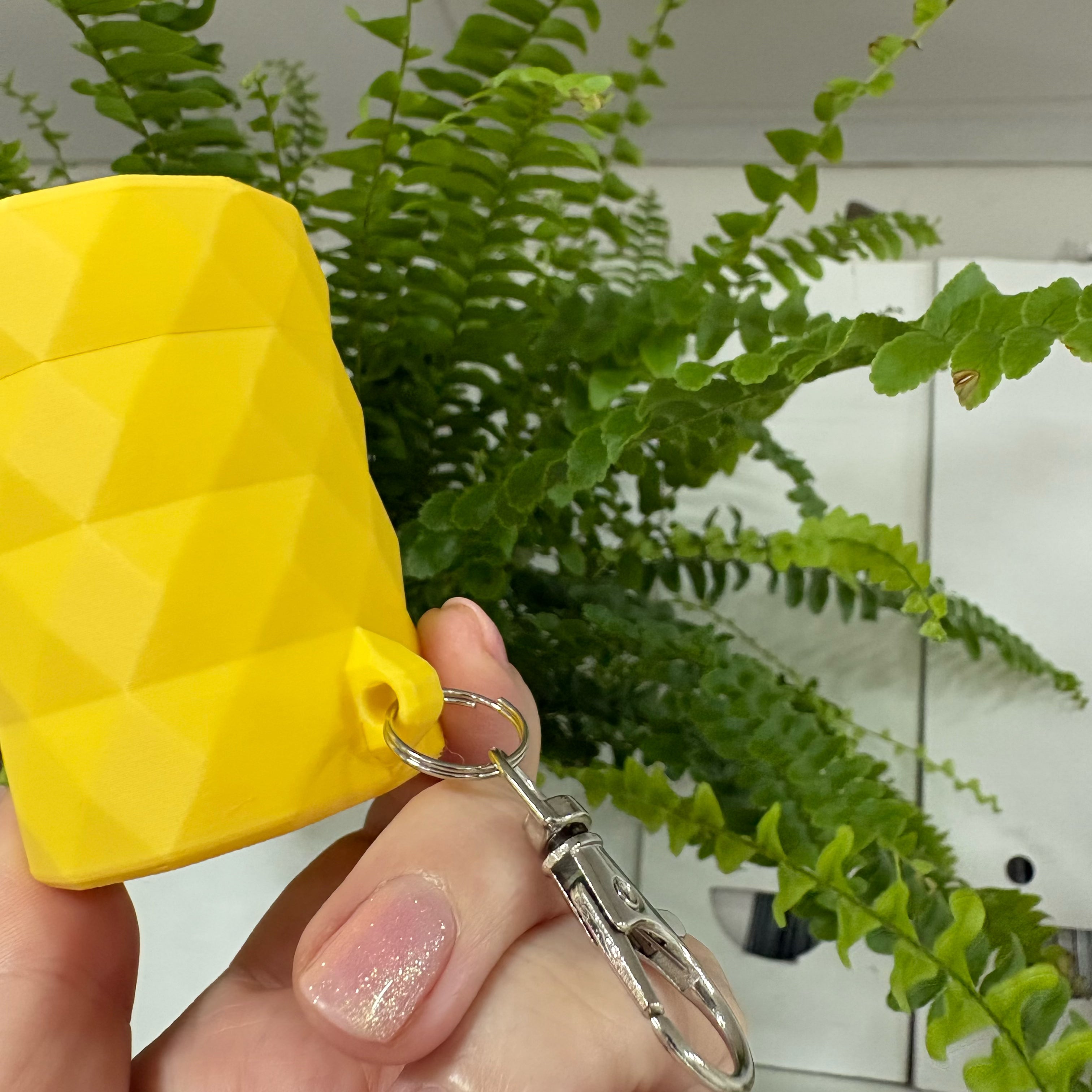 MASU Kotbeutelspender | Geometrischer Premium Gassitüten-Halter - Gelb