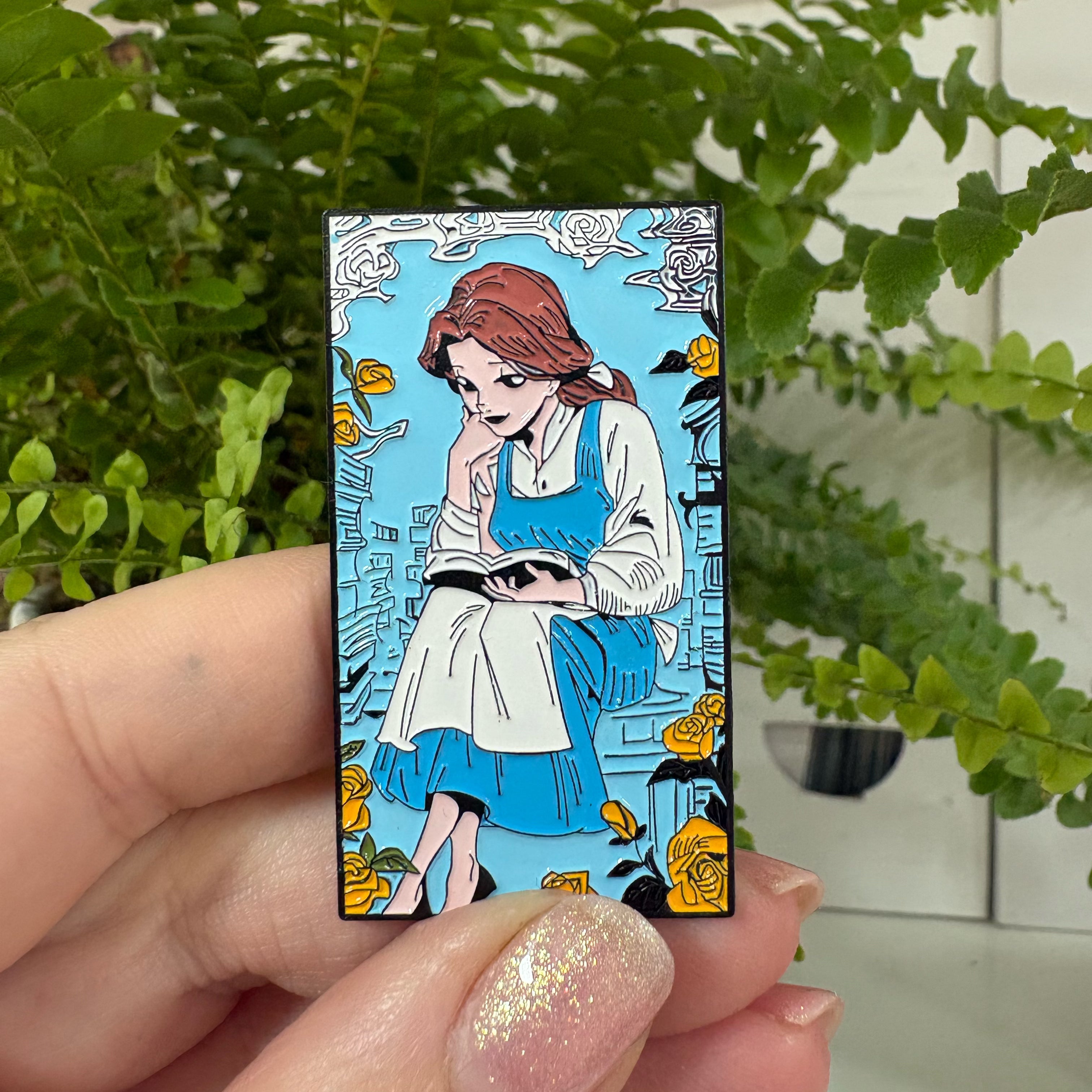 "Belle liest ein Buch" – Masu Pin