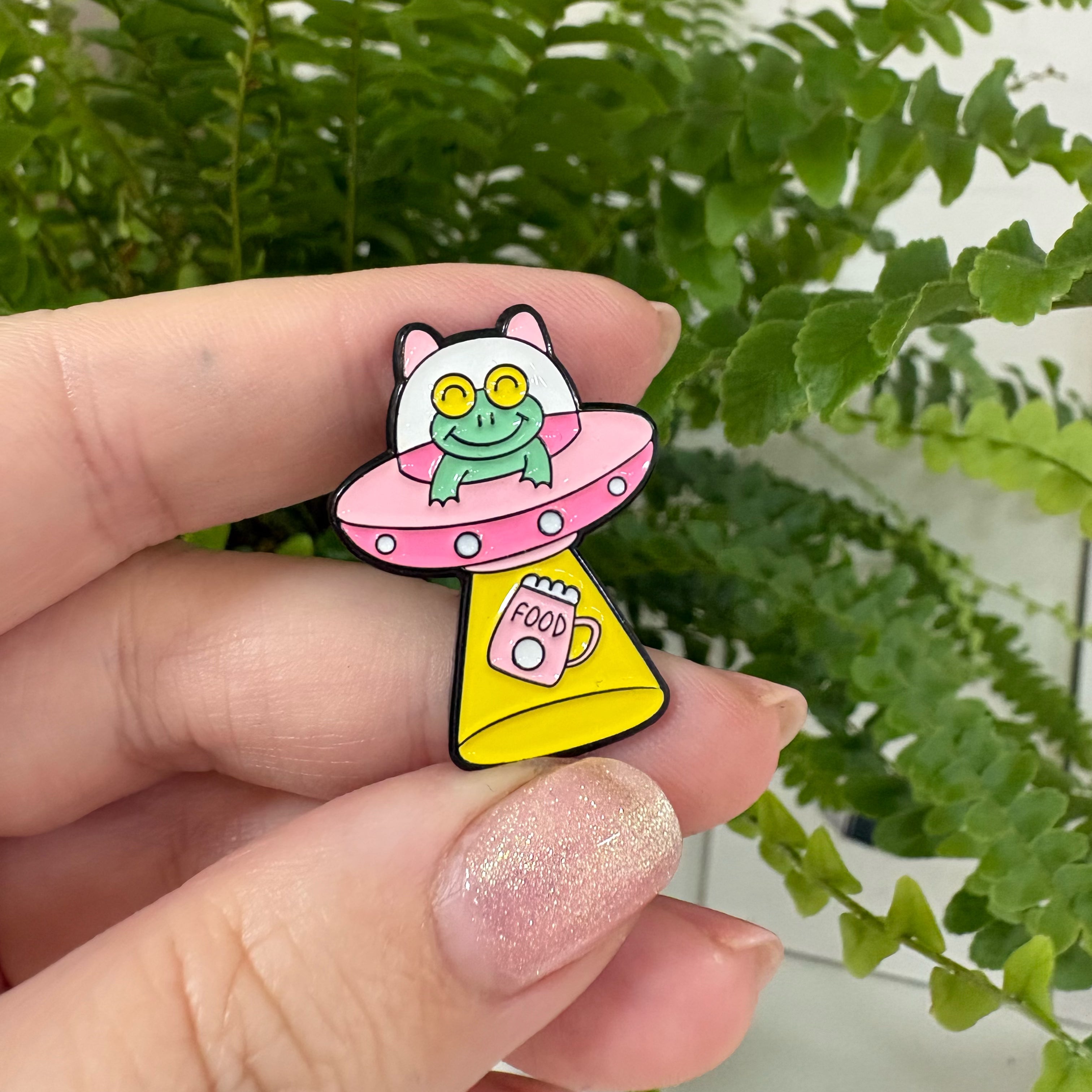 "Frosch-UFO" – Masu Pin