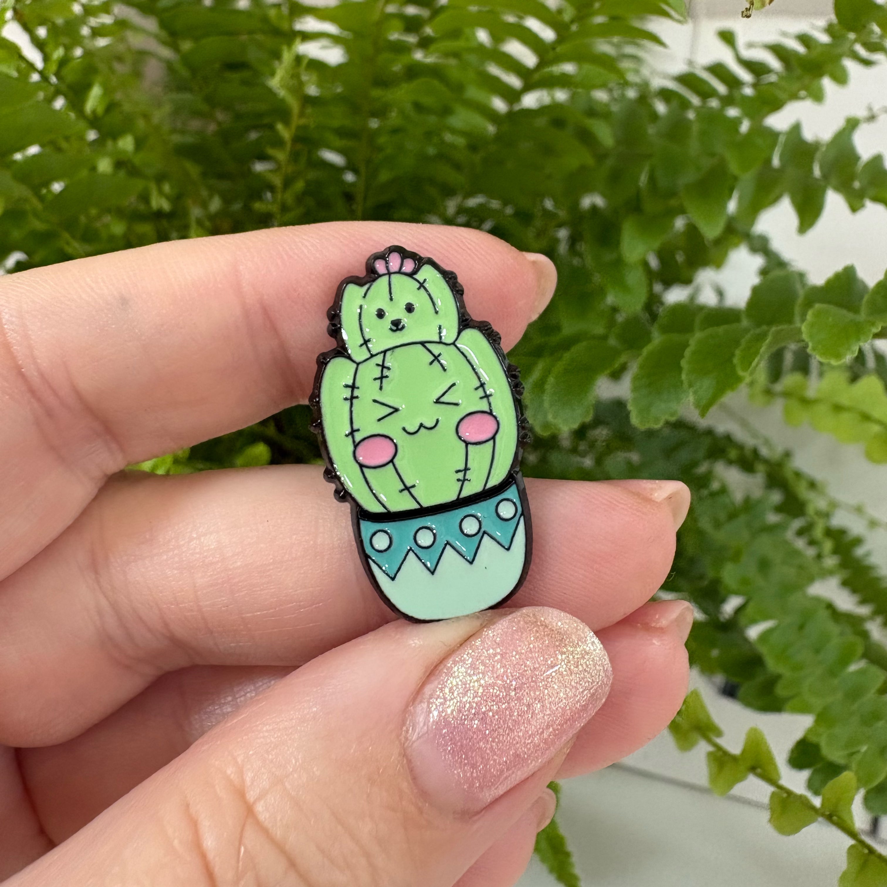 "Kaktus-Katze" – Masu Pin
