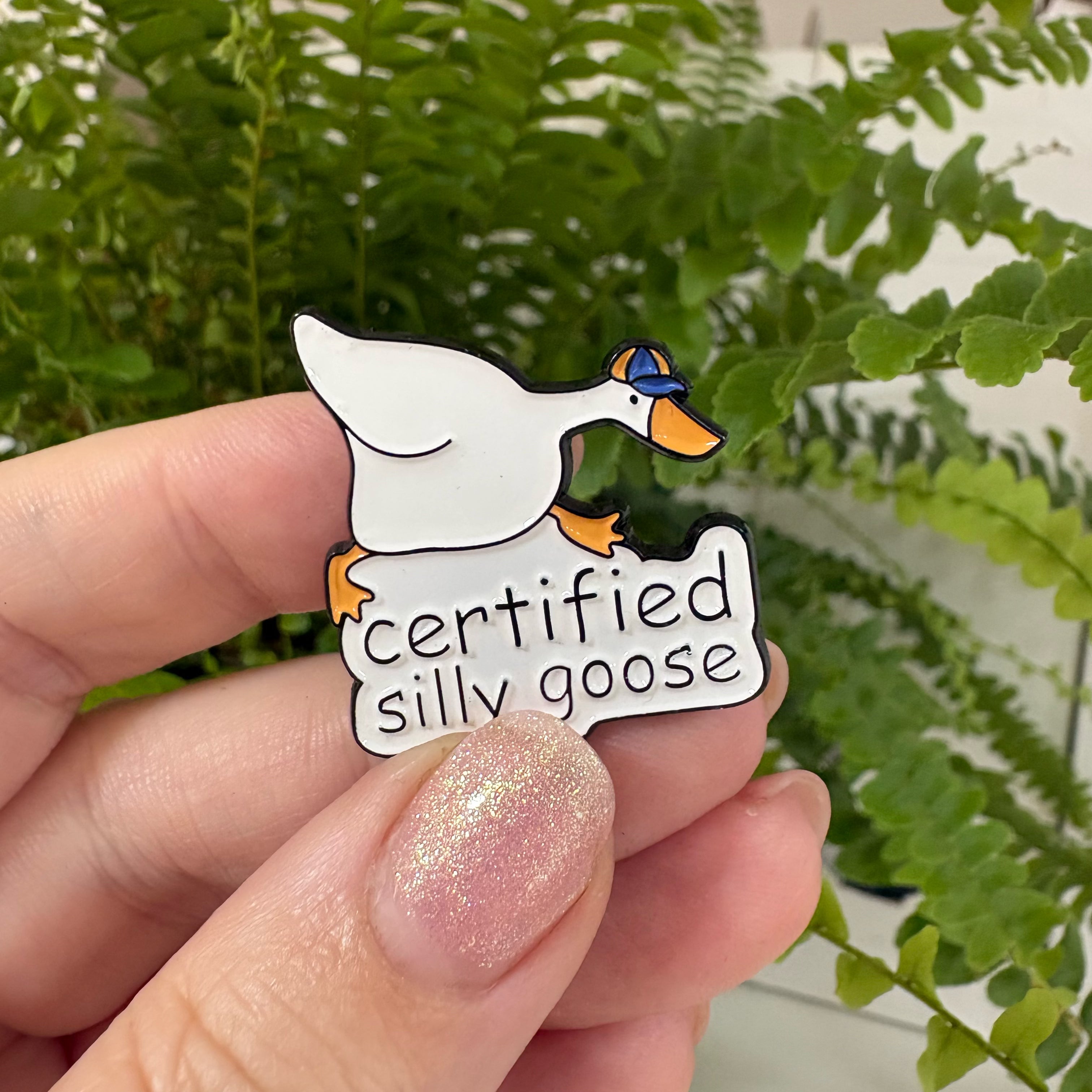 "Certified silly goose" – Masu Pin