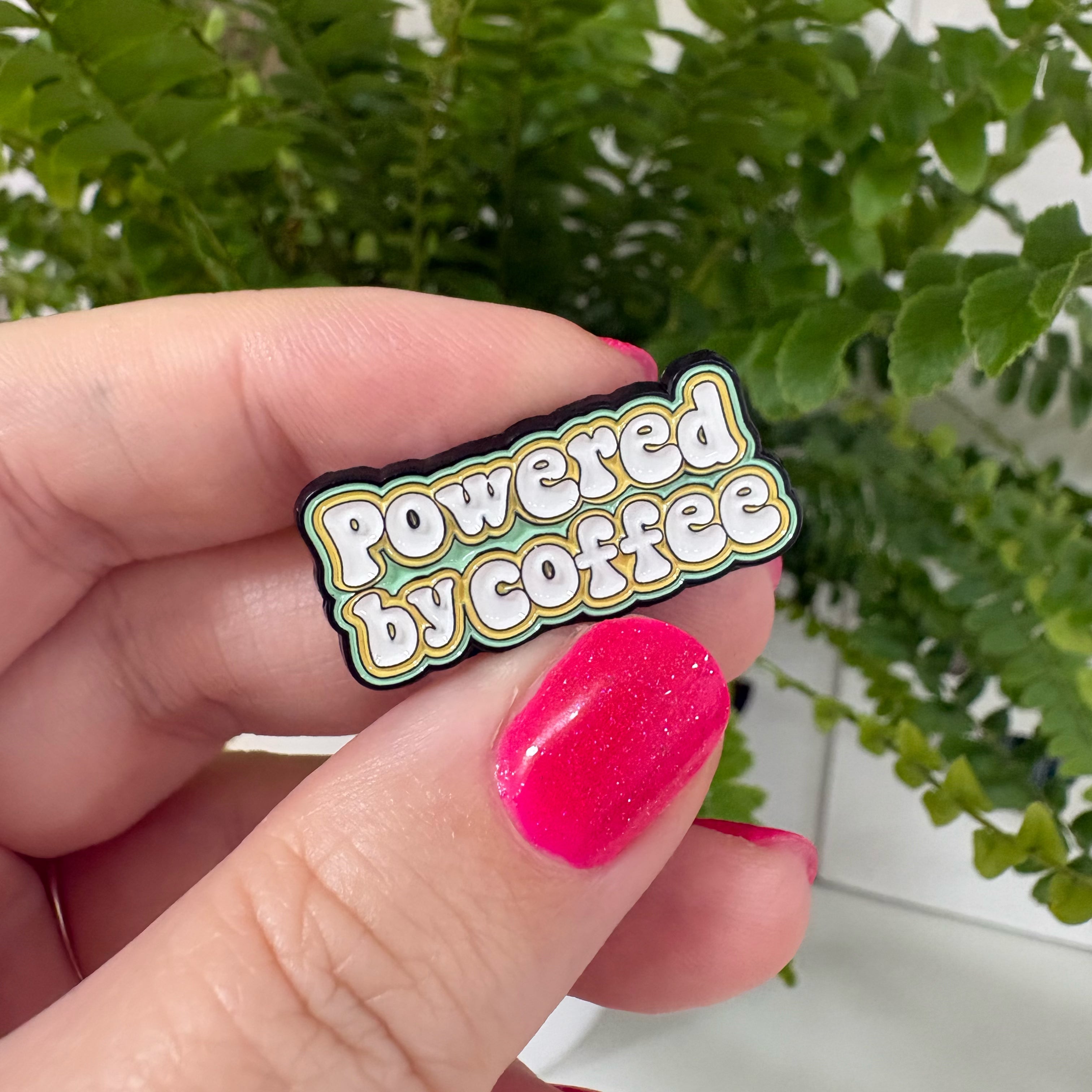 "Powered by coffee" – Masu Pin