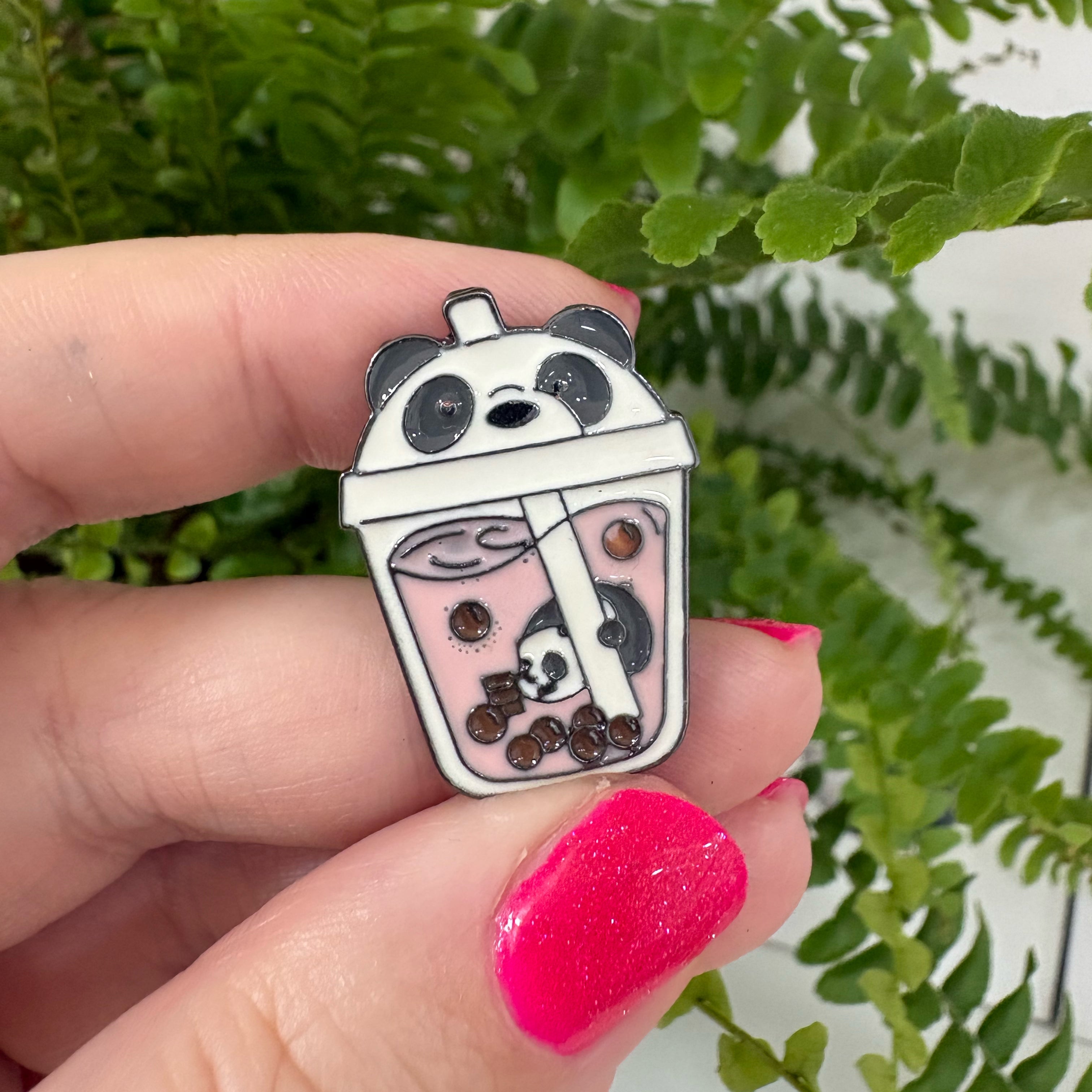 "Panda-Bubble-Tea" – Masu Pin