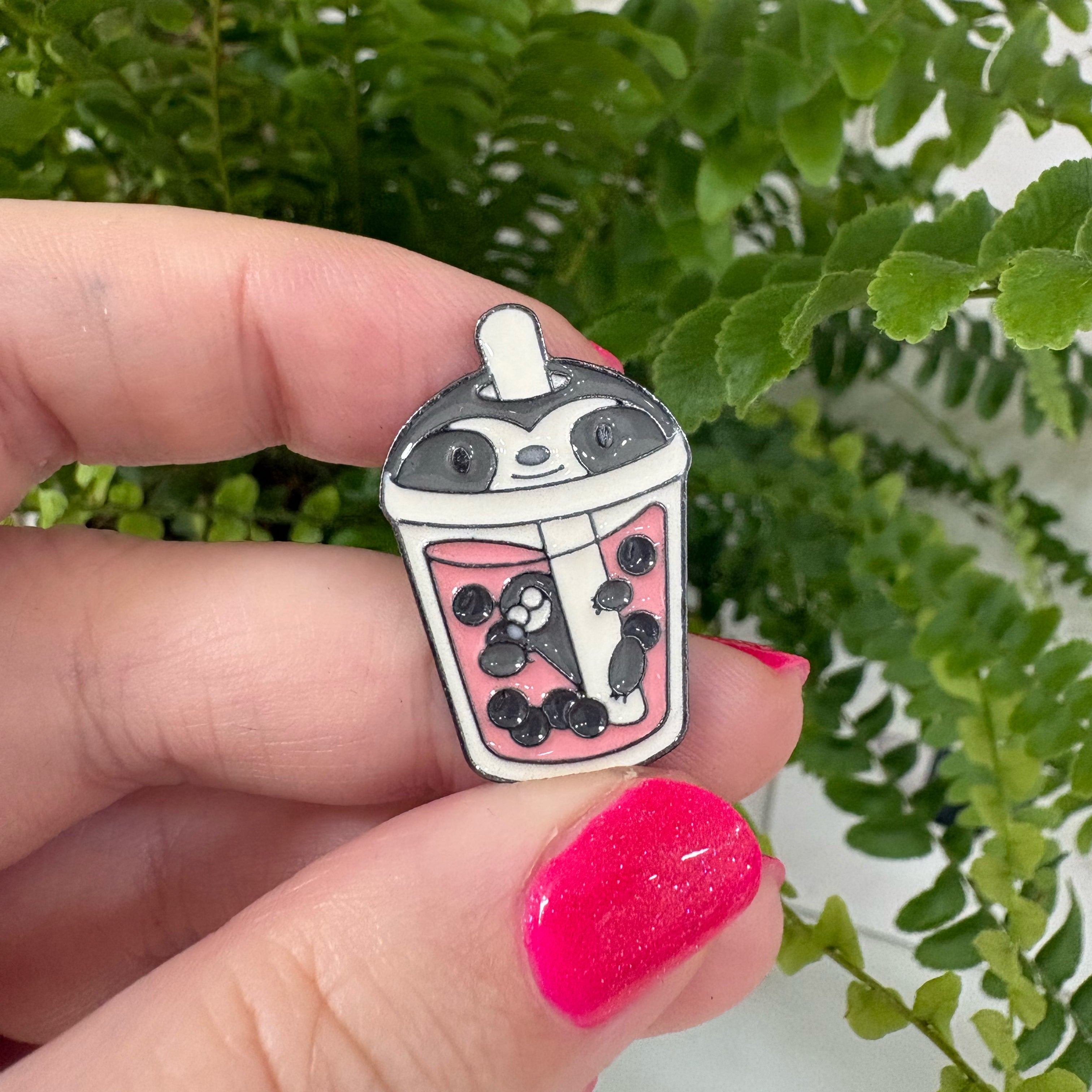 "Faultier-Bubble-Tea" – Masu Pin