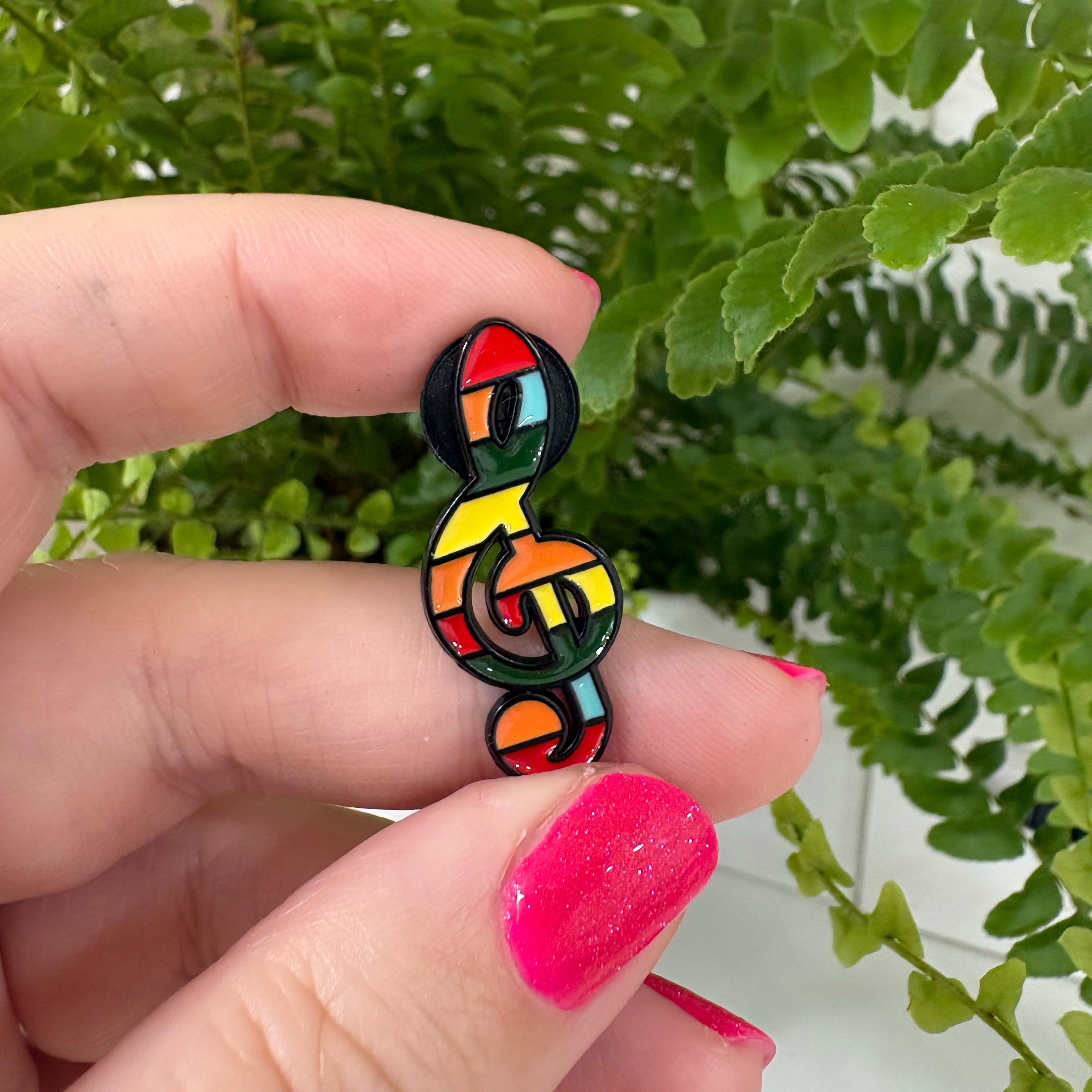 "Regenbogen-Musiknote" – Masu Pin